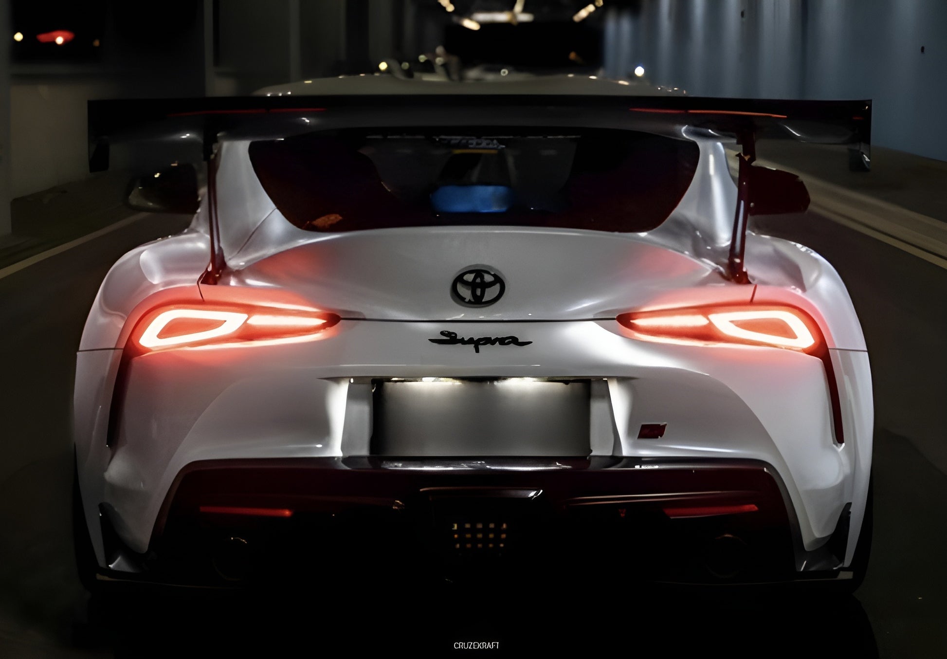 Toyota Supra mk5 back